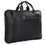 Leather laptop bag