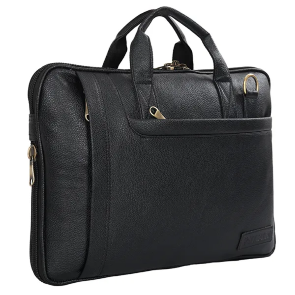 Leather laptop bag