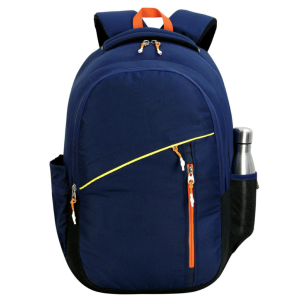 blue backpack